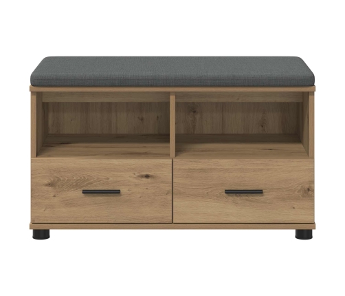 Zāles Sols Ar Spilvenu Artisānā Ozols 80 X 38 X 46 Cm Vidaxl