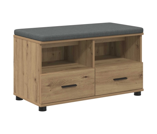 Zāles Sols Ar Spilvenu Artisānā Ozols 80 X 38 X 46 Cm Vidaxl