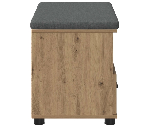 Zāles Sols Ar Spilvenu Artisānā Ozols 80 X 38 X 46 Cm Vidaxl