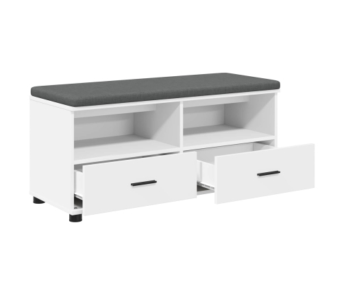 Zāles Sols Ar Spilvenu Ar Atvilktni Balts 100 X 38 X 46 Cm Vidaxl