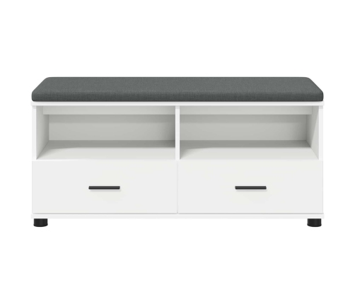 Zāles Sols Ar Spilvenu Ar Atvilktni Balts 100 X 38 X 46 Cm Vidaxl