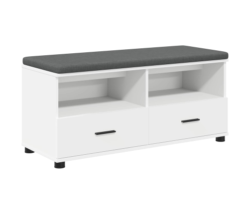 Zāles Sols Ar Spilvenu Ar Atvilktni Balts 100 X 38 X 46 Cm Vidaxl