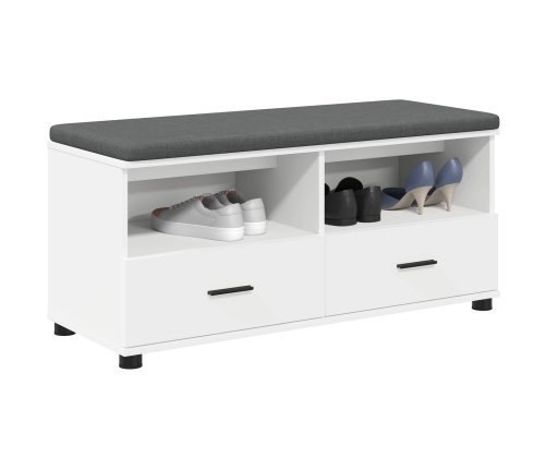 Zāles Sols Ar Spilvenu Ar Atvilktni Balts 100 X 38 X 46 Cm Vidaxl