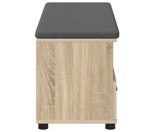 Zāles Sols Ar Spilvenu Sonoma Ozols 100 X 38 X 46 Cm Vidaxl