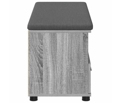 Zāles Sols Ar Spilvenu Pelēks Sonoma 100 X 38 X 46 Cm Vidaxl