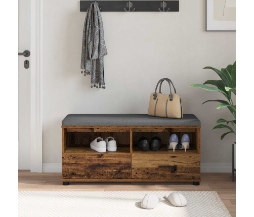 Zāles Sols Ar Spilvenu Ar Atvilktni Vecs Koks 100 X 38 X 46 Cm Vidaxl