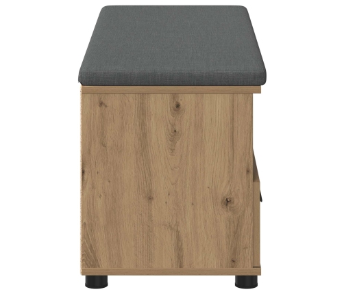 Zāles Sols Ar Spilvenu Artisānā Ozols 100 X 38 X 46 Cm Vidaxl