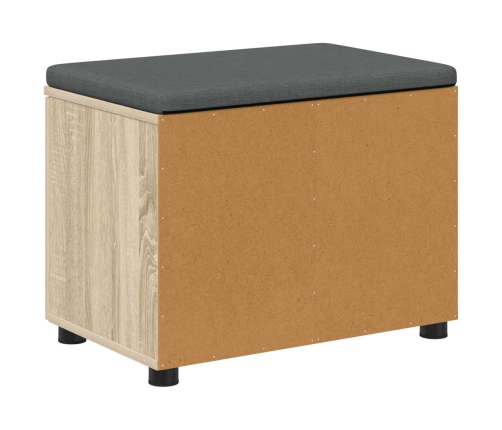 Zāles Sols Ar Spilvenu Ar Durvīm Sonoma Ozols 60 X 38 X 46 Cm Vidaxl