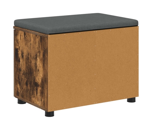 Zāles Sols Ar Spilvenu Ar Durvīm Dūmaka Ozols 60 X 38 X 46 Cm Vidaxl