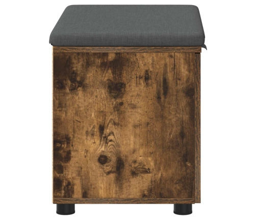 Zāles Sols Ar Spilvenu Ar Durvīm Dūmaka Ozols 60 X 38 X 46 Cm Vidaxl