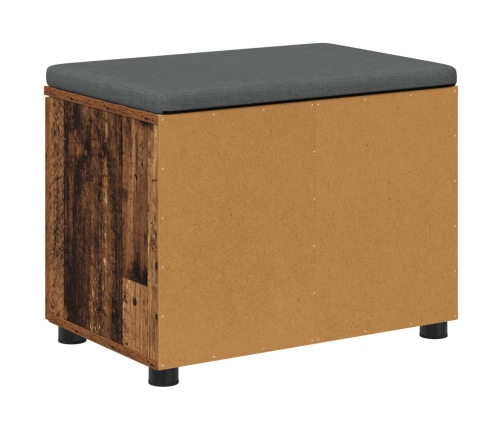 Zāles Sols Ar Spilvenu Ar Uzglabāšanu Vecs Koks 60 X 38 X 46 Cm Vidaxl