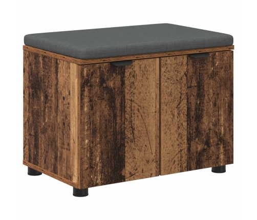 Zāles Sols Ar Spilvenu Ar Uzglabāšanu Vecs Koks 60 X 38 X 46 Cm Vidaxl