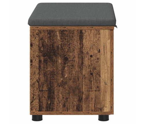 Zāles Sols Ar Spilvenu Ar Uzglabāšanu Vecs Koks 60 X 38 X 46 Cm Vidaxl