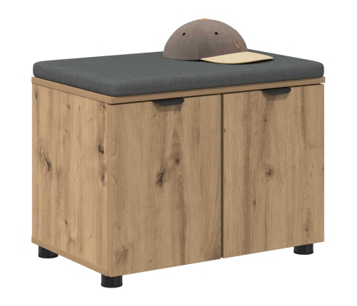 Zāles Sols Ar Spilvenu Ar Durvīm Artisānā Ozols 60 X 38 X 46 Cm Vidaxl