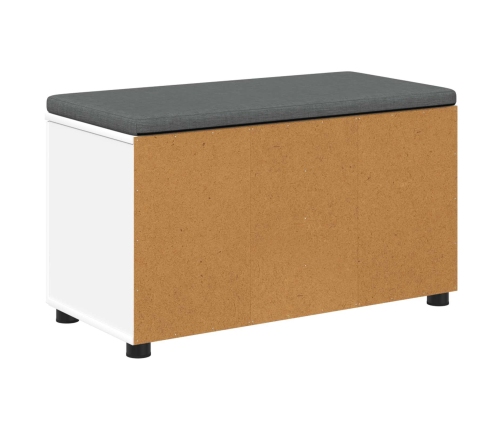 Zāles Sols Ar Spilvenu Ar Uzglabāšanu Balts 80 X 46 X 46 Cm Vidaxl