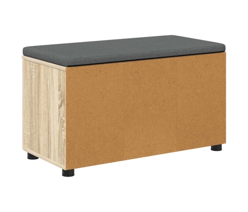 Zāles Sols Ar Spilvenu Ar Durvīm Sonoma Ozols 80 X 46 X 46 Cm Vidaxl