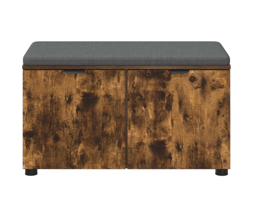 Zāles Sols Ar Spilvenu Ar Durvīm Dūmaka Ozols 80 X 46 X 46 Cm Vidaxl