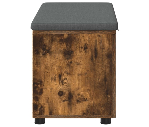 Zāles Sols Ar Spilvenu Ar Durvīm Dūmaka Ozols 80 X 46 X 46 Cm Vidaxl