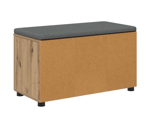 Zāles Sols Ar Spilvenu Ar Durvīm Artisānā Ozols 80 X 46 X 46 Cm Vidaxl