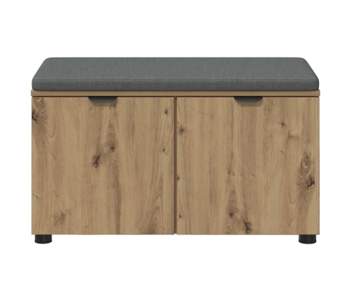 Zāles Sols Ar Spilvenu Ar Durvīm Artisānā Ozols 80 X 46 X 46 Cm Vidaxl