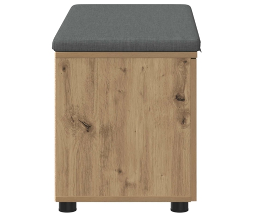 Zāles Sols Ar Spilvenu Ar Durvīm Artisānā Ozols 80 X 46 X 46 Cm Vidaxl