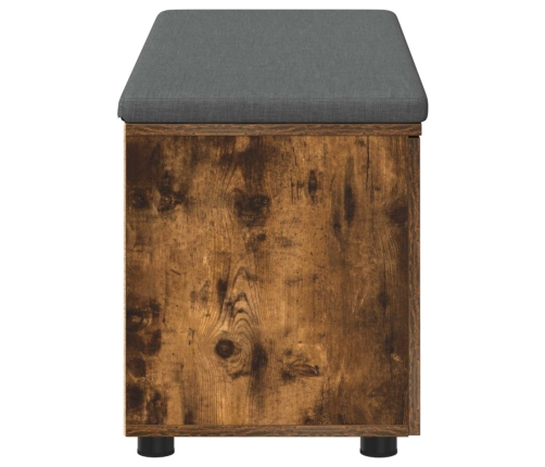 Zāles Sols Ar Spilvenu Ar Durvīm Dūmaka Ozols 100 X 38 X 46 Cm Vidaxl