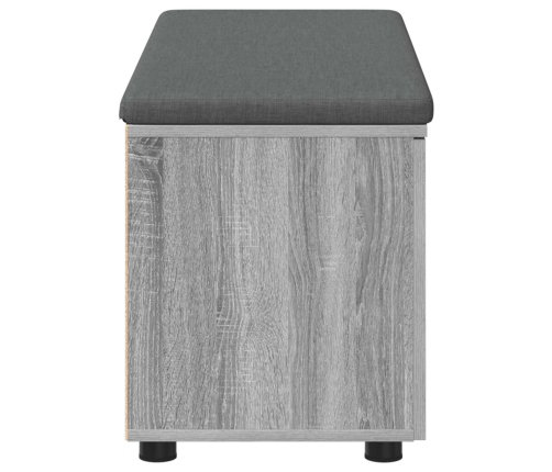 Zāles Sols Ar Spilvenu Ar Durvīm Pelēks Sonoma 100 X 38 X 46 Cm Vidaxl