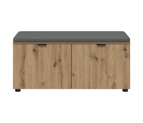 Zāles Sols Ar Spilvenu Artisānā Ozols 100 X 38 X 46 Cm Vidaxl