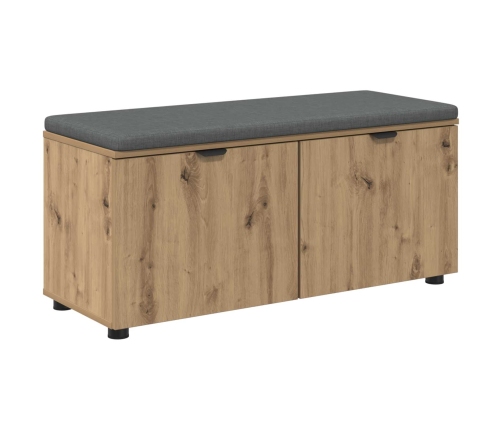 Zāles Sols Ar Spilvenu Artisānā Ozols 100 X 38 X 46 Cm Vidaxl