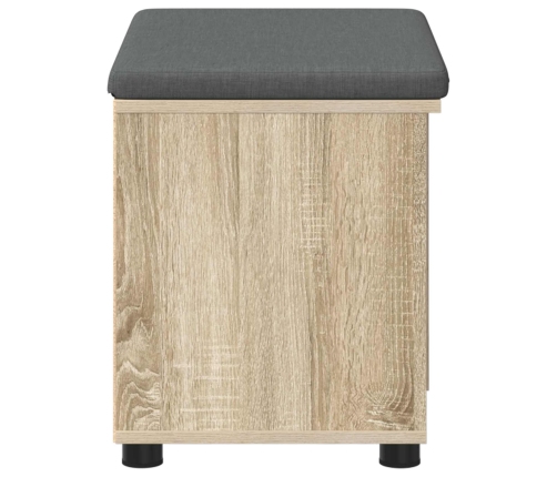 Zāles Sols Ar Spilvenu Sonoma Ozols 60 X 38 X 46 Cm Vidaxl