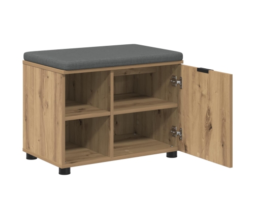 Zāles Sols Ar Spilvenu Artisānā Ozols 60 X 38 X 46 Cm Vidaxl