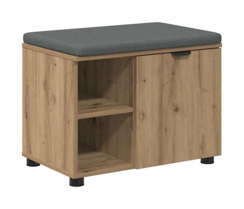 Zāles Sols Ar Spilvenu Artisānā Ozols 60 X 38 X 46 Cm Vidaxl