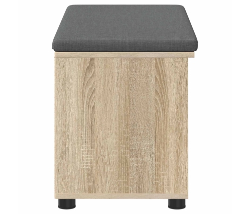 Zāles Sols Ar Spilvenu Sonoma Ozols 80 X 38 X 46 Cm Vidaxl