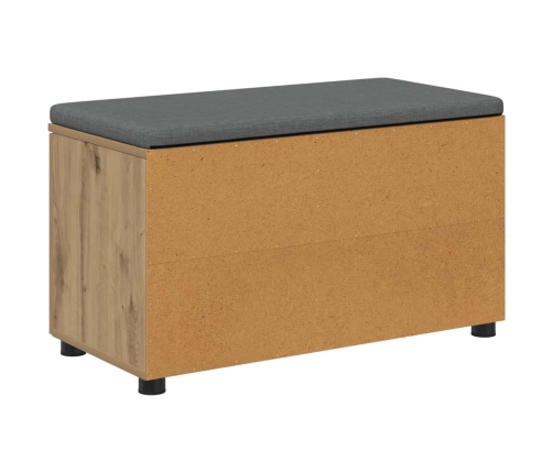 Zāles Sols Ar Spilvenu Artisānā Ozols 80 X 38 X 46 Cm Vidaxl