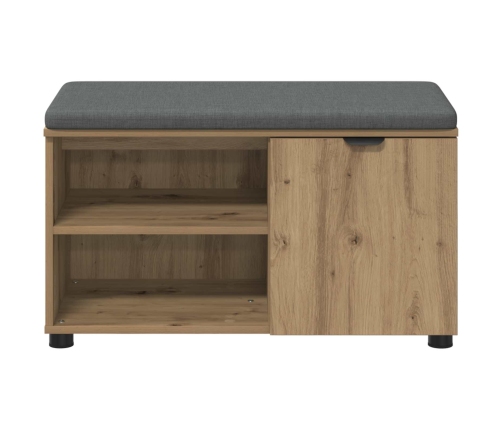 Zāles Sols Ar Spilvenu Artisānā Ozols 80 X 38 X 46 Cm Vidaxl