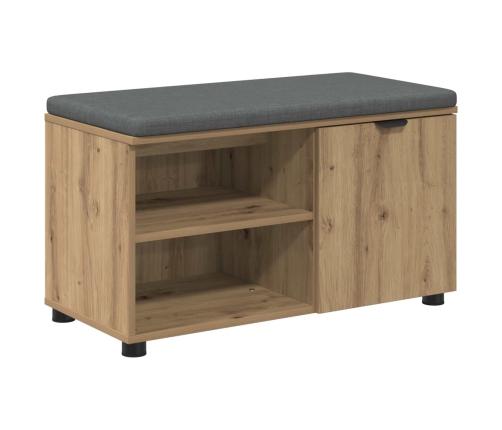 Zāles Sols Ar Spilvenu Artisānā Ozols 80 X 38 X 46 Cm Vidaxl