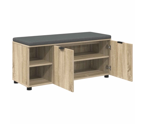 Zāles Sols Ar Spilvenu Sonoma Ozols 100 X 38 X 46 Cm Vidaxl