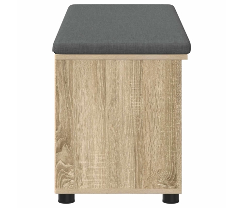 Zāles Sols Ar Spilvenu Sonoma Ozols 100 X 38 X 46 Cm Vidaxl