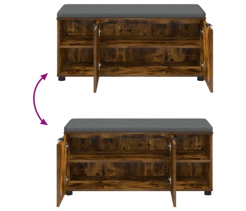 Zāles Sols Ar Spilvenu Dūmaka Ozols 100 X 38 X 46 Cm Vidaxl