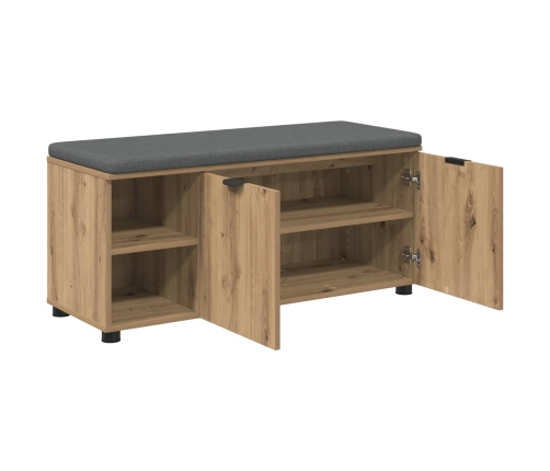 Zāles Sols Ar Spilvenu Artisānā Ozols 100 X 38 X 46 Cm Vidaxl