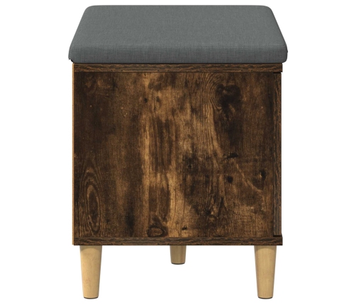 Zāles Sols Ar Spilvenu Ar Durvīm Dūmaka Ozols 60 X 38 X 46 Cm Vidaxl