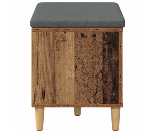 Zāles Sols Ar Spilvenu Ar Uzglabāšanu Vecs Koks 60 X 38 X 46 Cm Vidaxl