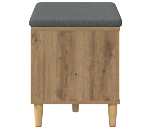 Zāles Sols Ar Spilvenu Ar Durvīm Artisānā Ozols 60 X 38 X 46 Cm Vidaxl