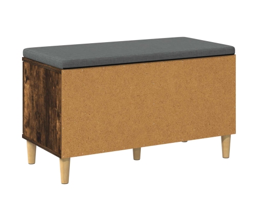 Zāles Sols Ar Spilvenu Ar Durvīm Dūmaka Ozols 60 X 38 X 46 Cm Vidaxl