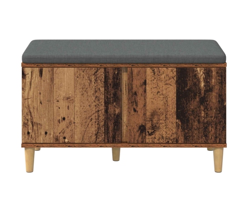 Zāles Sols Ar Spilvenu Ar Uzglabāšanu Vecs Koks 60 X 38 X 46 Cm Vidaxl