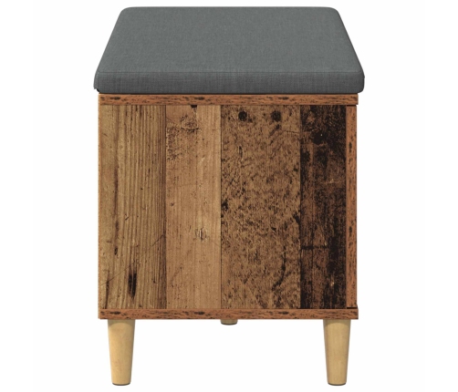 Zāles Sols Ar Spilvenu Ar Uzglabāšanu Vecs Koks 60 X 38 X 46 Cm Vidaxl