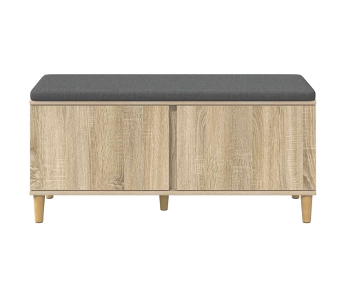 Zāles Sols Ar Spilvenu Ar Durvīm Sonoma Ozols 60 X 38 X 46 Cm Vidaxl