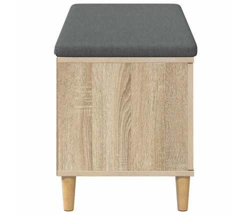 Zāles Sols Ar Spilvenu Ar Durvīm Sonoma Ozols 60 X 38 X 46 Cm Vidaxl