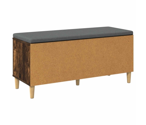 Zāles Sols Ar Spilvenu Ar Durvīm Dūmaka Ozols 60 X 38 X 46 Cm Vidaxl