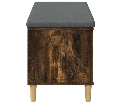 Zāles Sols Ar Spilvenu Ar Durvīm Dūmaka Ozols 60 X 38 X 46 Cm Vidaxl